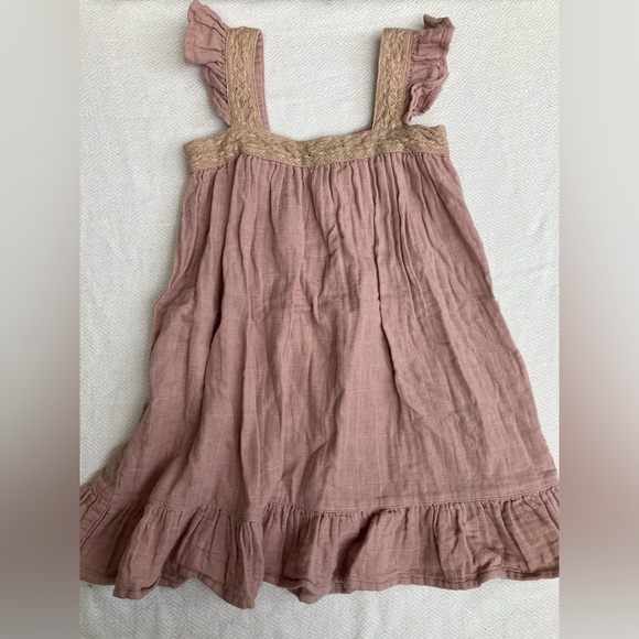 Jamie Kay Other - Jamie Kay muslin lace purple mauve ruffle dress 5T 5Y